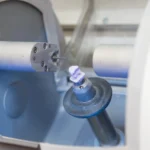 Advanced dental milling machine used to fabricate CEREC crowns in Matthews NC.